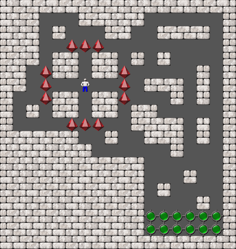 Sokoban Bugs1005 collections level 75